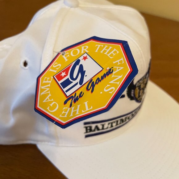 Baltimore Ravens Rare Vintage 90s NFL Snapback Hat NWT The Game - Picture 4 of 10